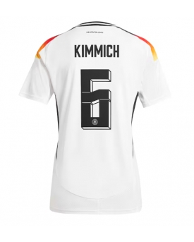 Germania Joshua Kimmich #6 Maglia Gara Casa Repliche Europei 2024 Donna